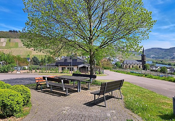 Schöner Platz zum Rasten