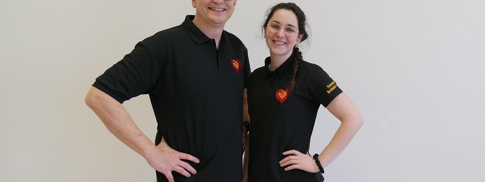 Poloshirt schwarz