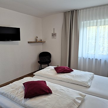 Jedes Schlafzimmer eins hat SAT Tv