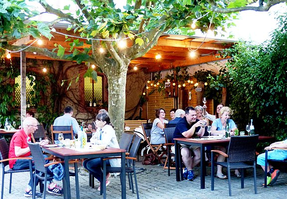 Straußwirtschaft an der Mosel