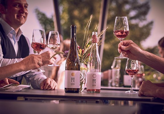 Weinprobe im Weingut Brixius