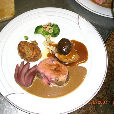 Tannenhonig-Parfait