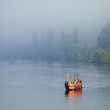 Weinschiff auf der Mosel