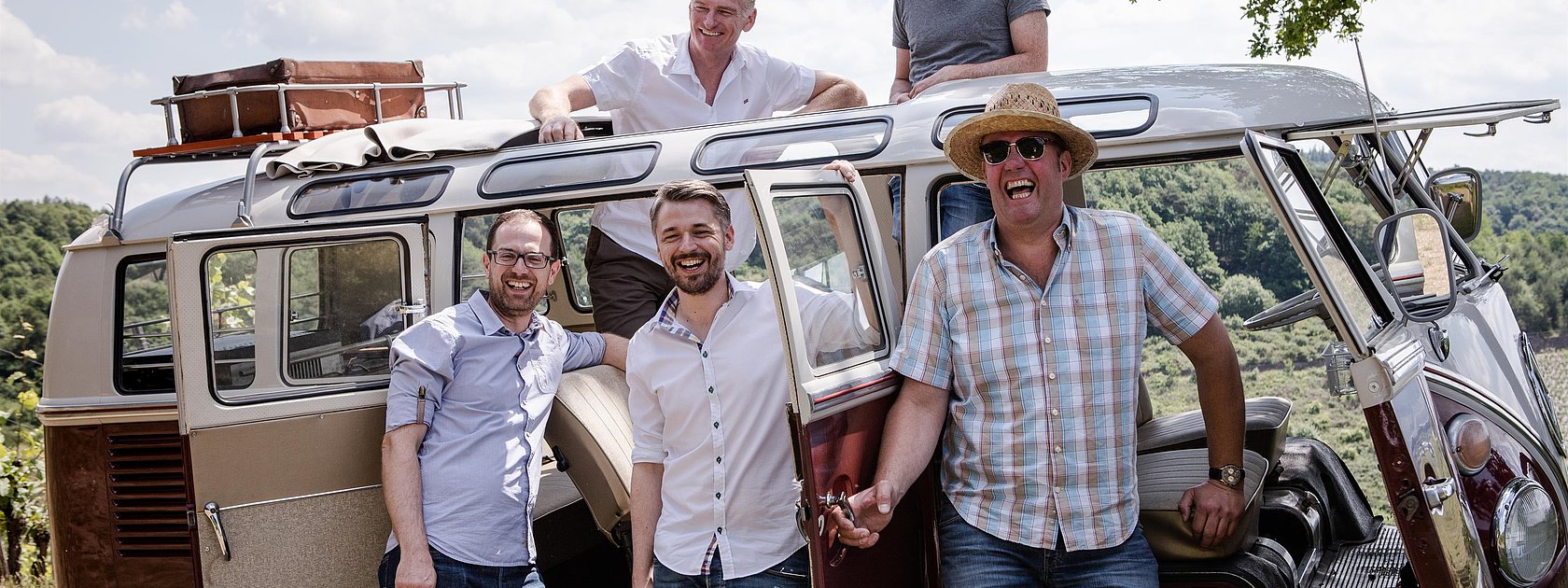 Bulli Tour an der Mosel