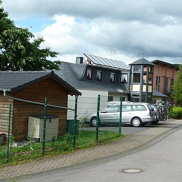 Seitenansicht Gästehaus