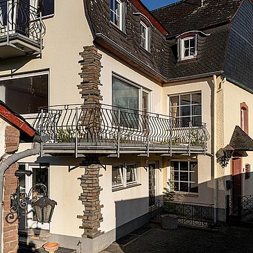 Hausansicht von hinten