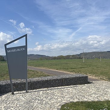 Rastplatz "Moselblick" Schild