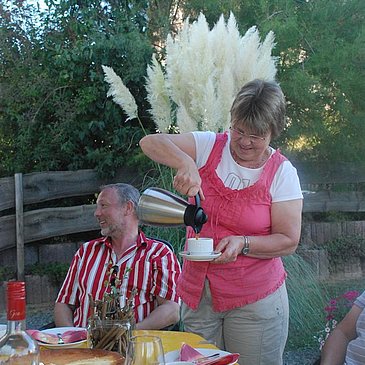 Kaffee und Kuchen Wein- und Gästehaus Genetsch Lie
