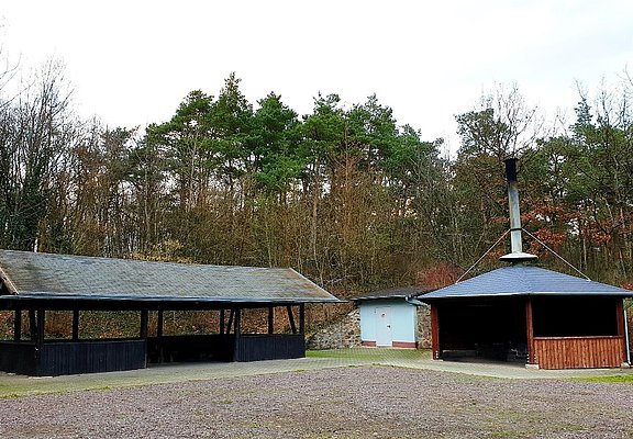 Schutzhütte im Ferienland
